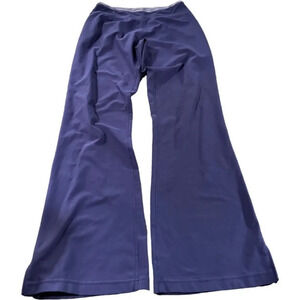 Lucy yoga pant powermax flare purplish blue eggplant color GUC
